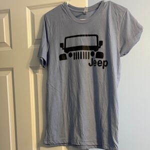 Jeep Kids Light Blue Graphic Tee
